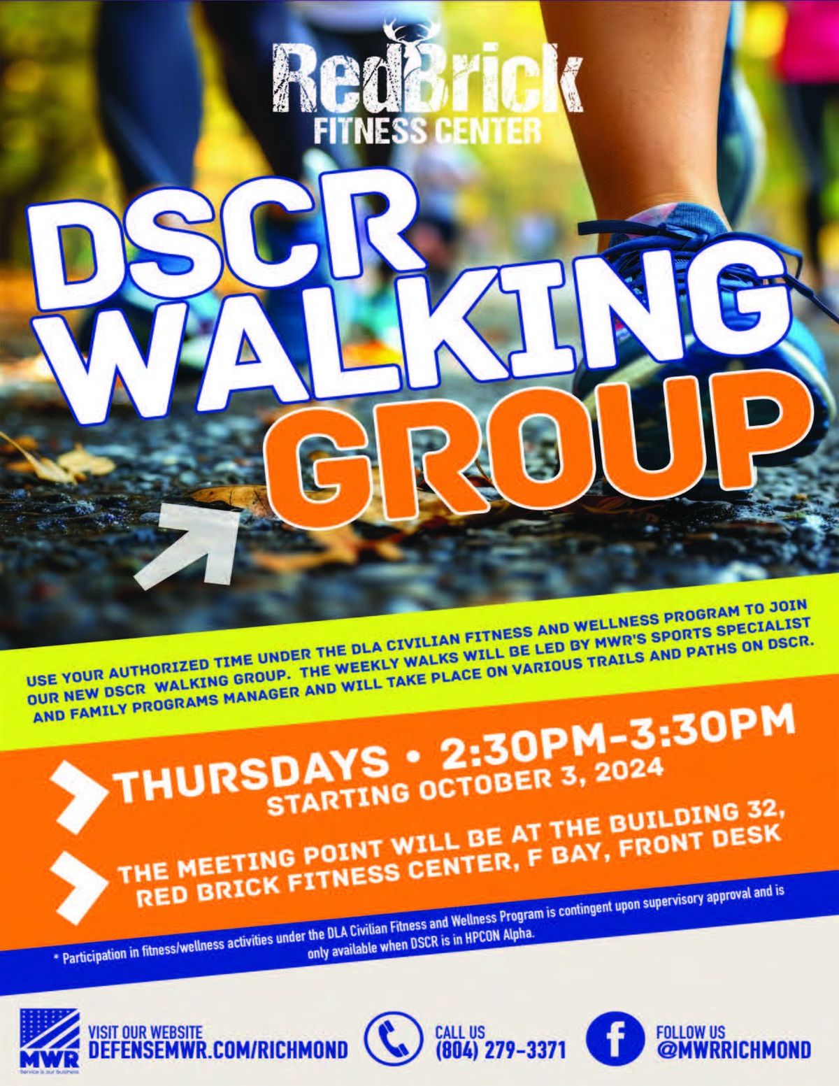 DSCR Walking Group 6090 Strathmore Road, Richmond, VA, United States