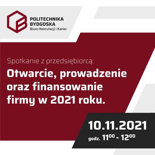 Otwarcie, prowadzenie oraz finansowanie firmy w 2021 roku Otwarcie, prowadzenie oraz finansowanie firmy w 2021 roku