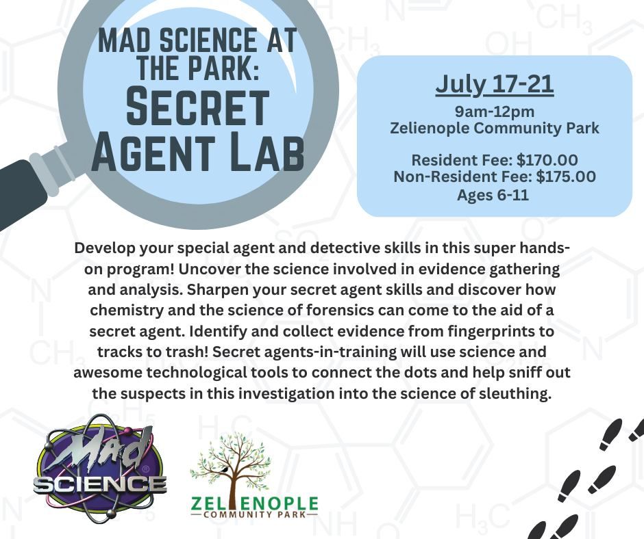 Mad Science at the Park - Secret Agent Lab