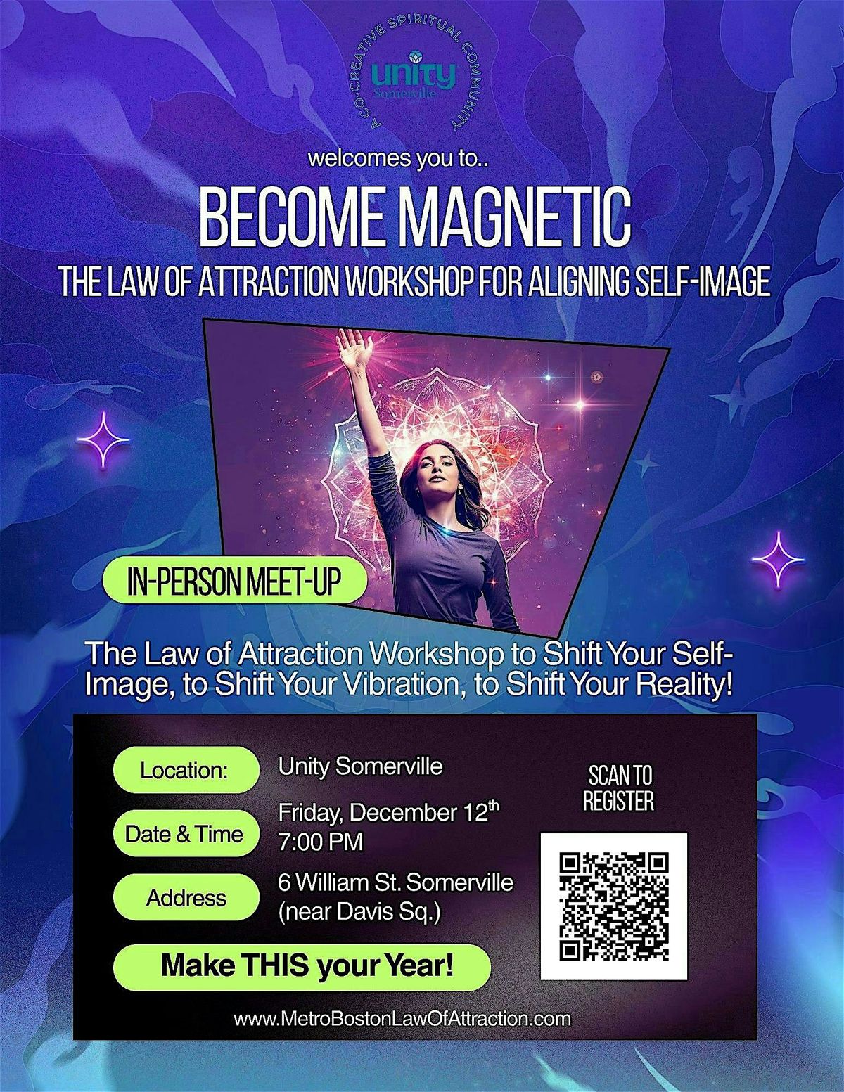 Become Magnetic: The Law of Attraction Workshop for Aligning Self-Image