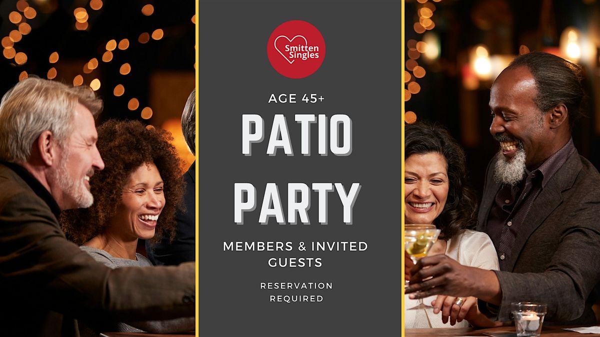 MATCHED Friendship Patio Party Age 45+ (Omaha)