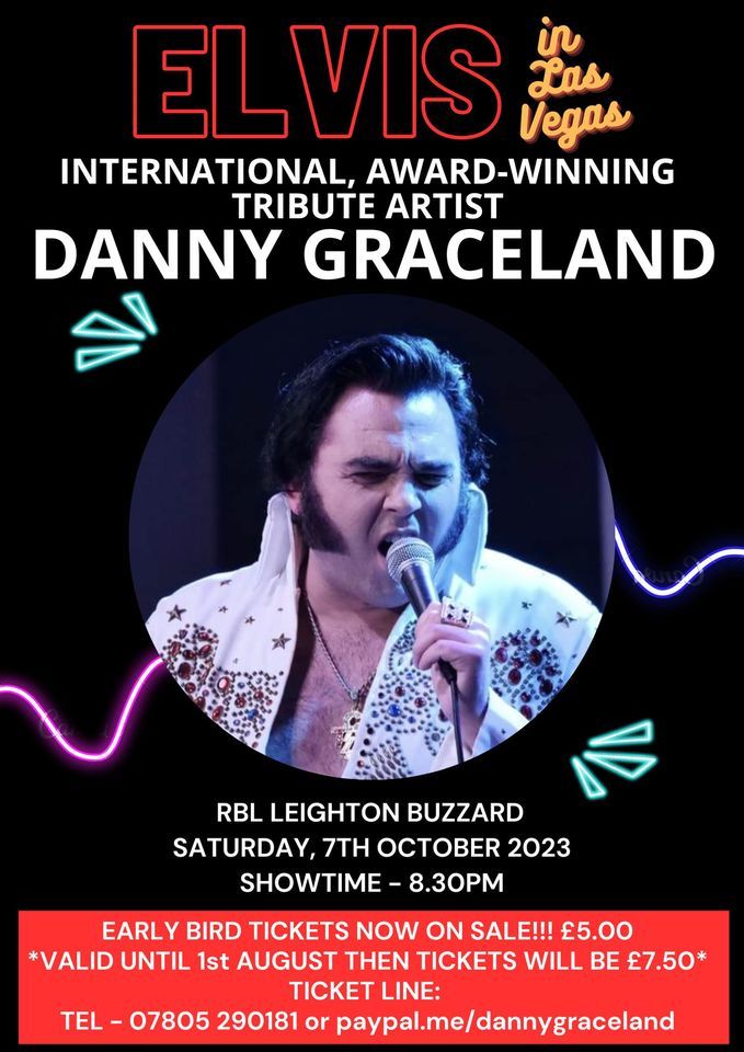 Elvis In Las Vegas With Danny Graceland @ Rbl Leighton Buzzard 