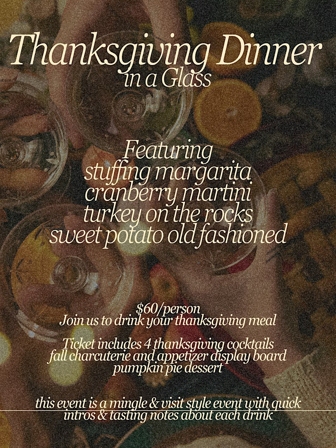 Thanksgiving Dinner in a Glass