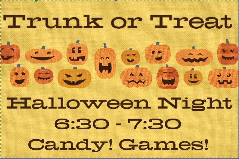 TRUNKor TREAT Temple Baptist Church, Amarillo October 31, 2022