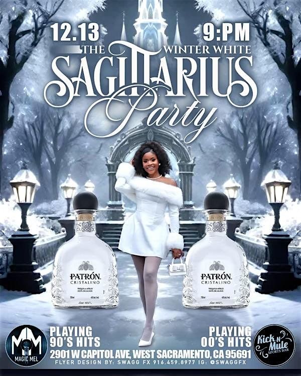 The Winter White Sagittarius Party at Kick N Mule!