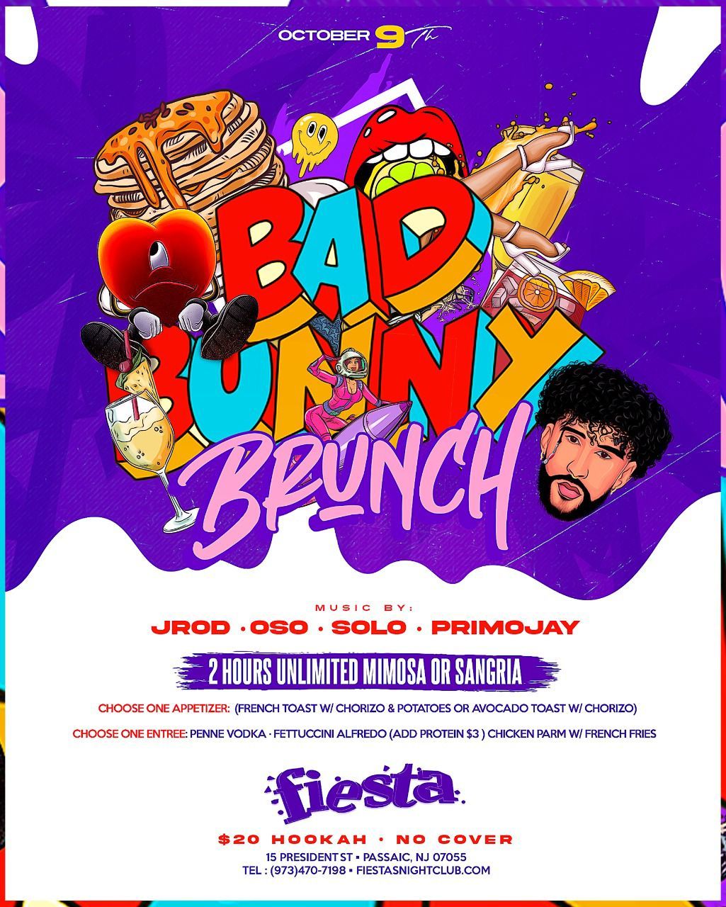 Bad Bunny Brunch at City Winery - Boston