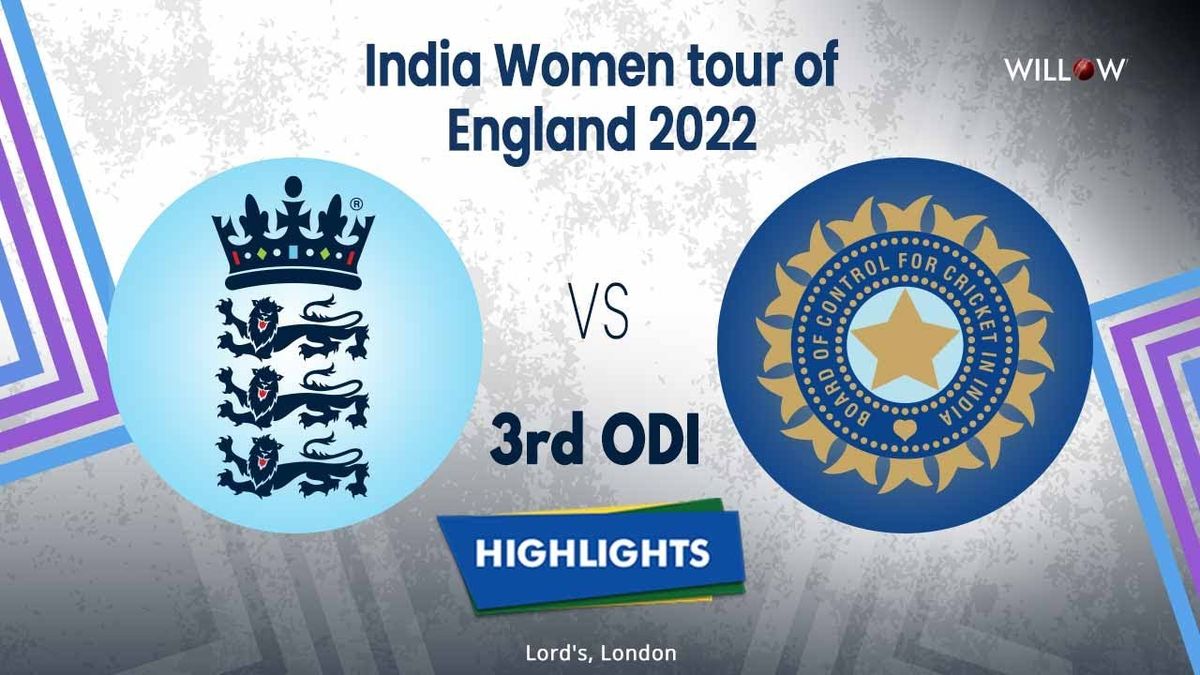 England vs India - ODI at Lords Cricket Ground