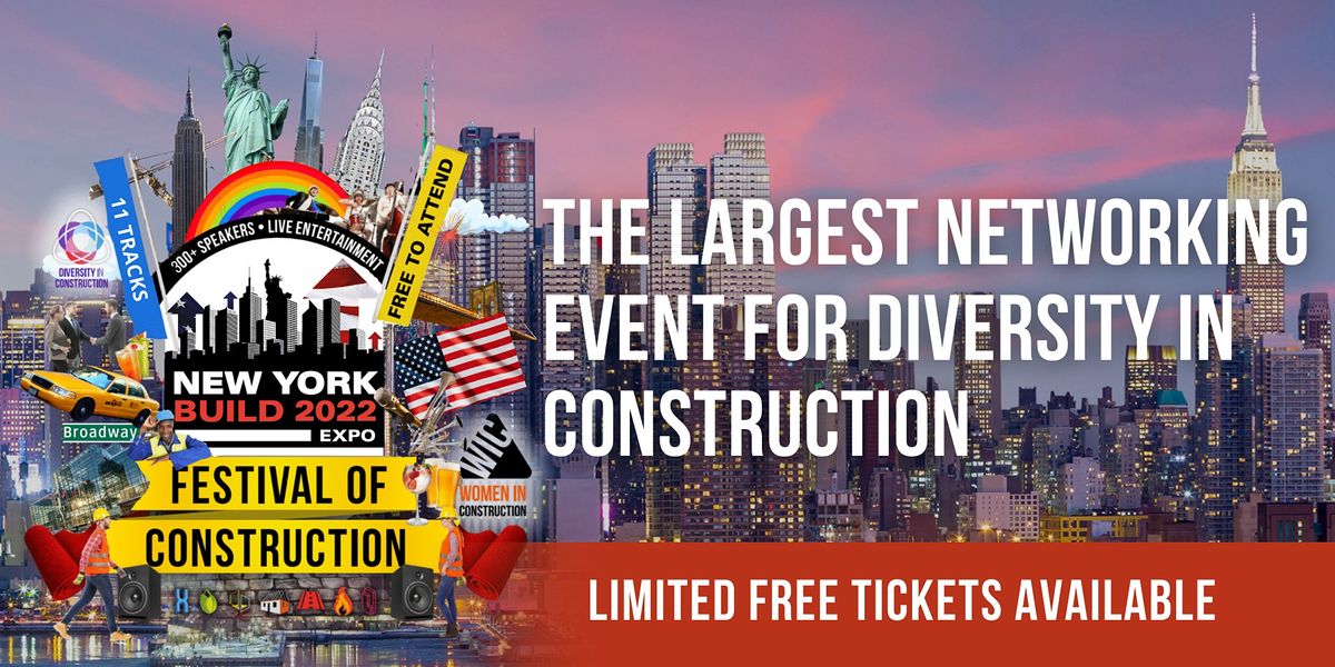 New York Build 2021Diversity in Construction Networking Event Javits