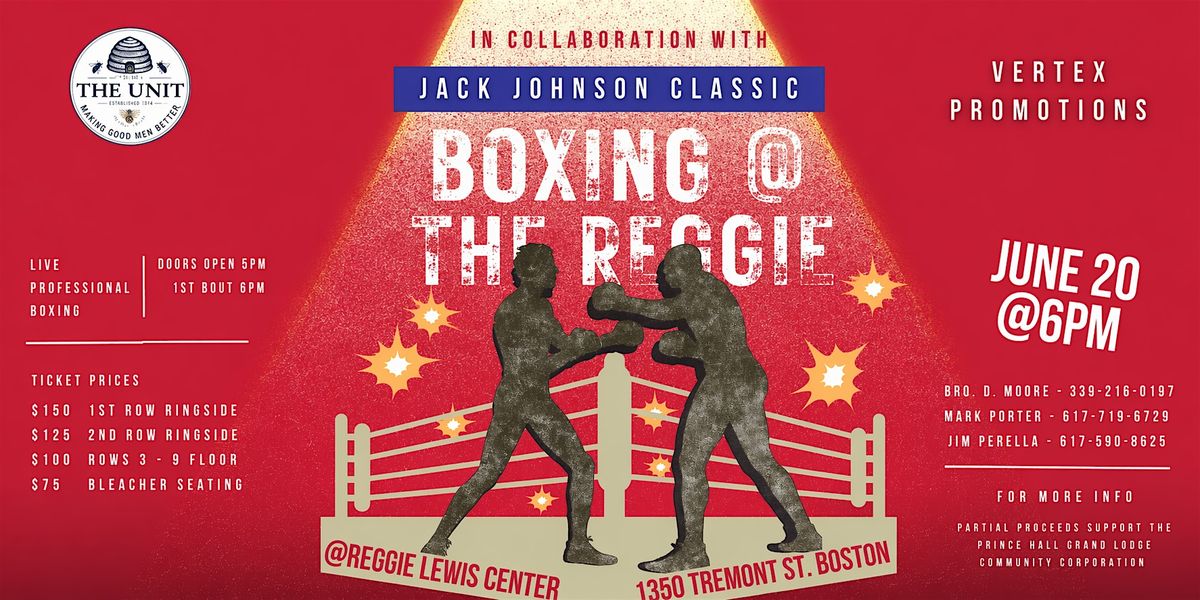 A Night of Boxing at The Reggie