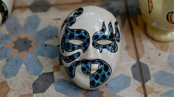 Taller de mini M\u00e1scaras en cer\u00e1mica