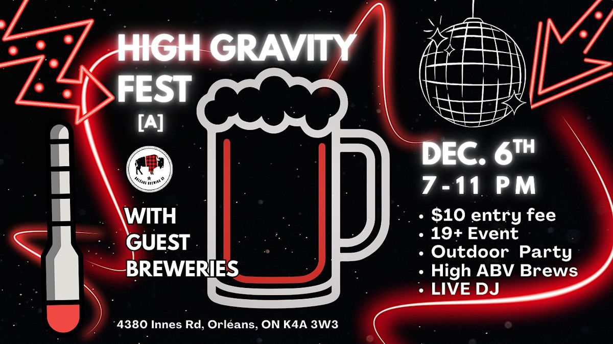 High Gravity Fest - Dec 6