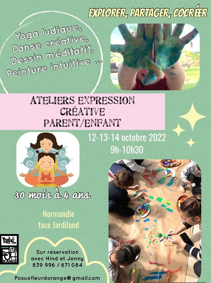 Atelier Parents-Enfants Expression Cr\u00e9ative