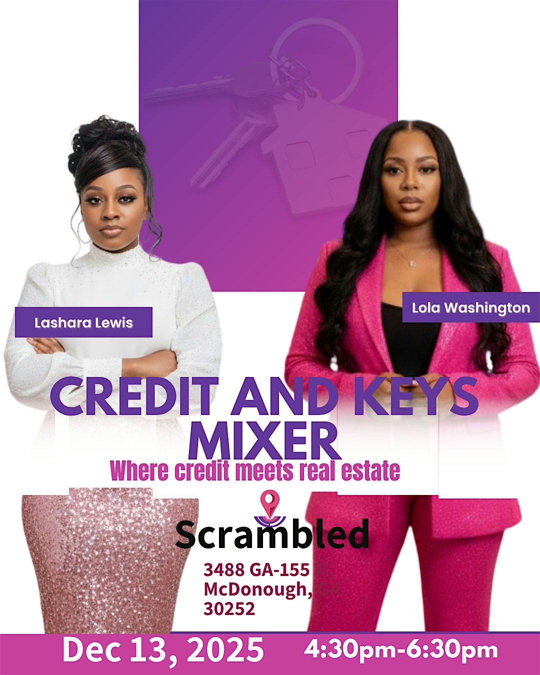 Credit and Keys Mixer