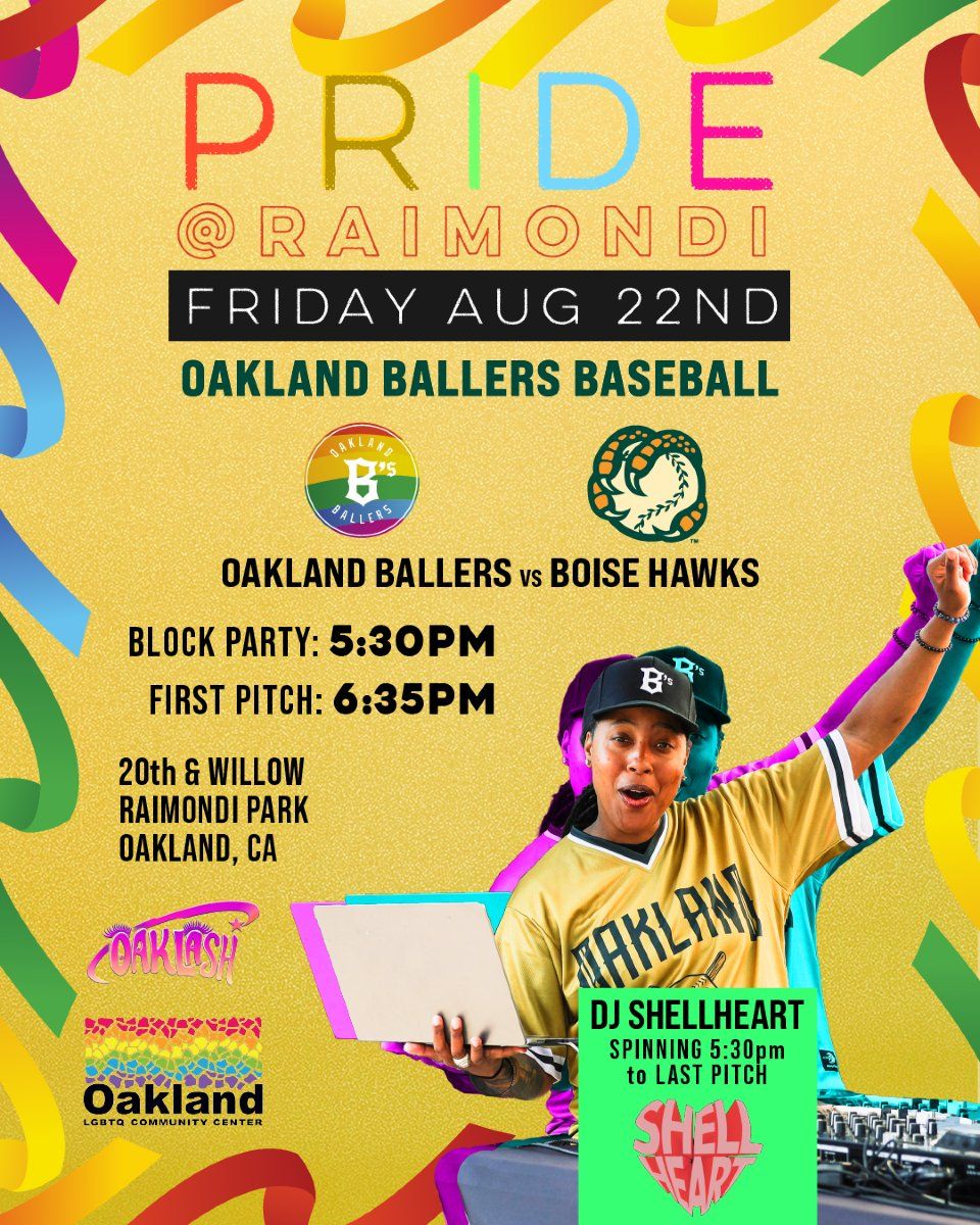 Boise Hawks at Oakland Ballers at Raimondi Park