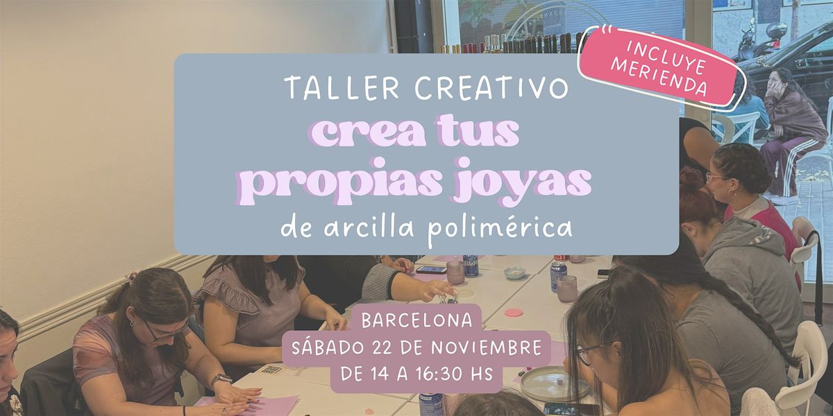 Taller creativo - Haz tus propios pendientes de arcilla polim\u00e9rica