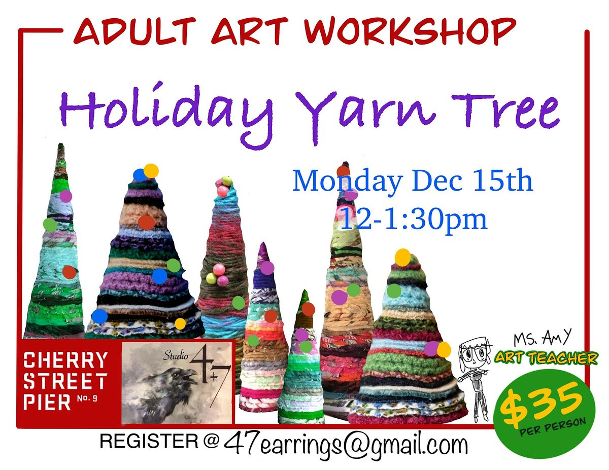 Scrap Yarn Holiday Tree