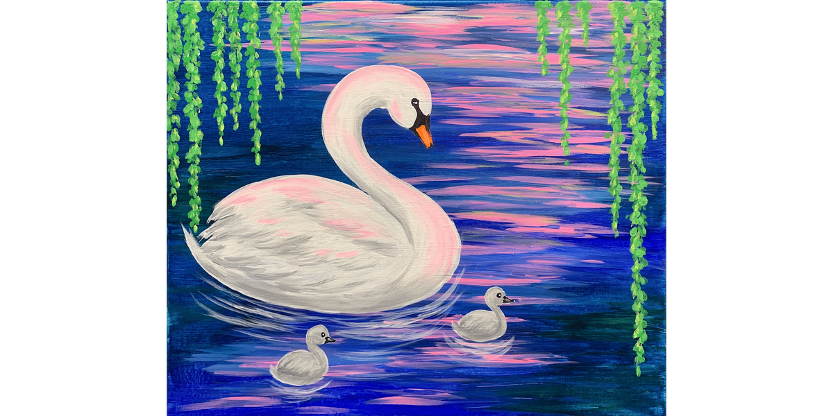 Once Upon a Swan - Paint and Sip in Tyler | Classpop!\u2122