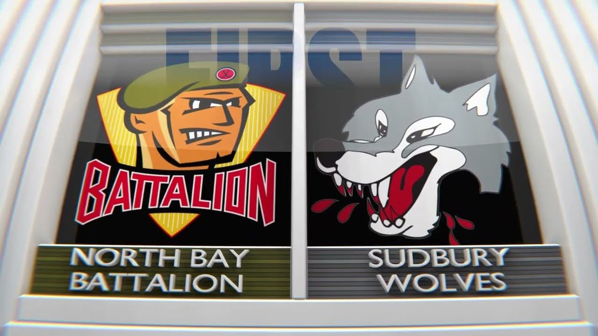 Sudbury Wolves vs. North Bay Battalion