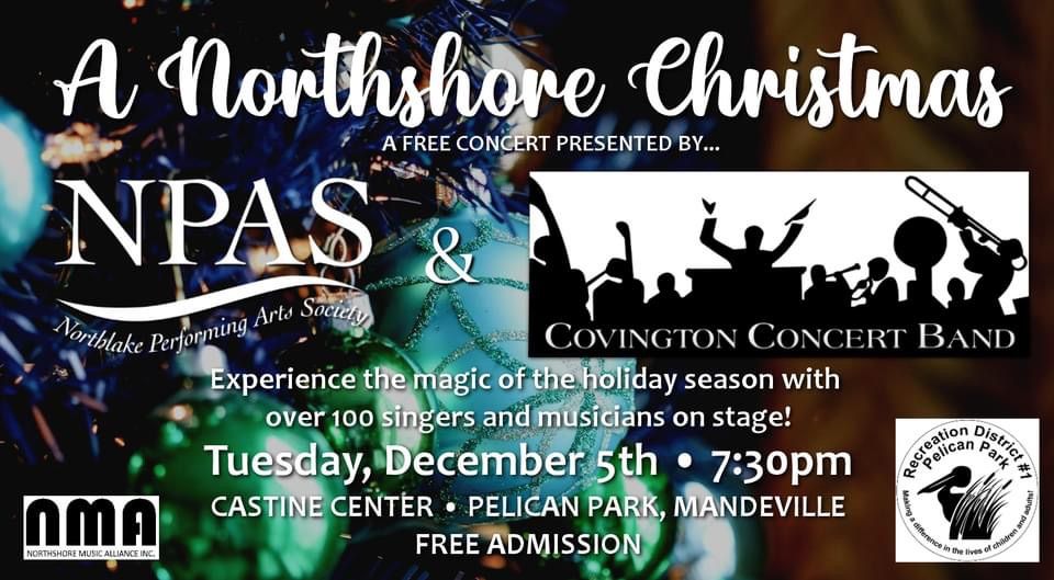 A NorthShore Christmas Castine Center In Pelican Park, Mandeville, LA