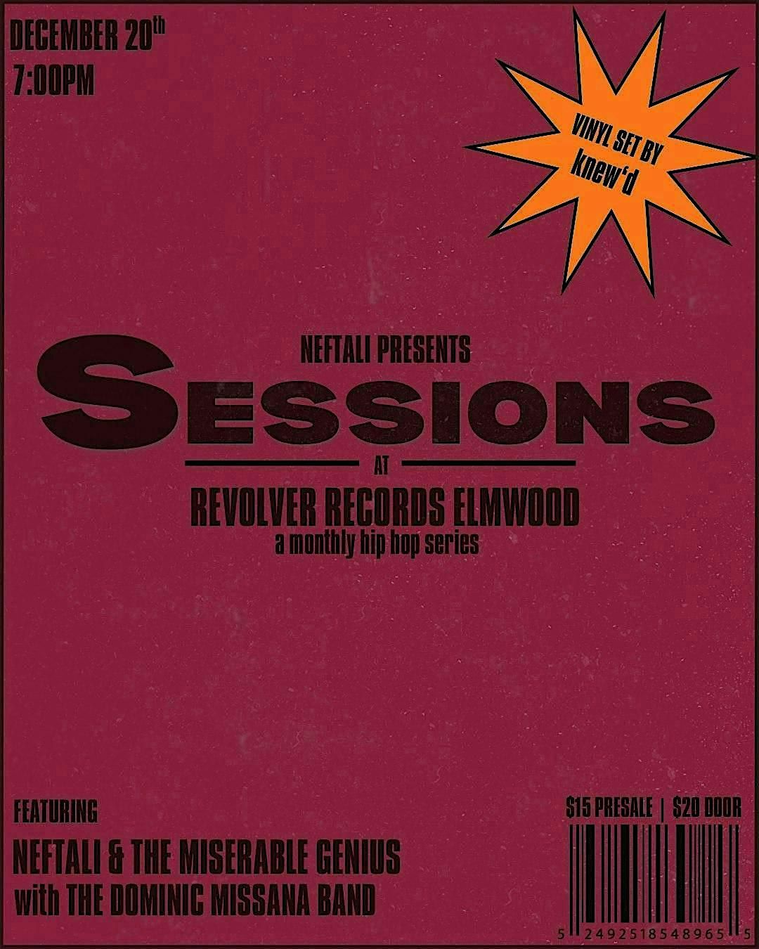 Neftali presents "Sessions"