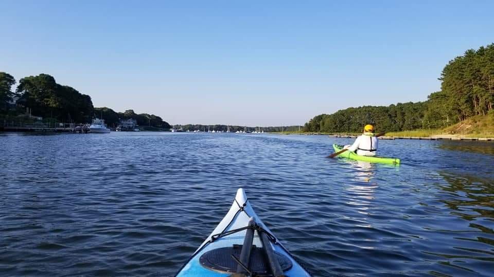 Memorial day paddle around Washburn island Washburn Island