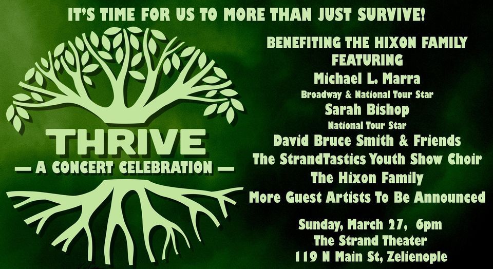 Thrive A Concert Celebration At The Strand Theater Zelienople On 27th thrive-a-concert-celebration-at-the-strand-theater-zelienople-on-27th