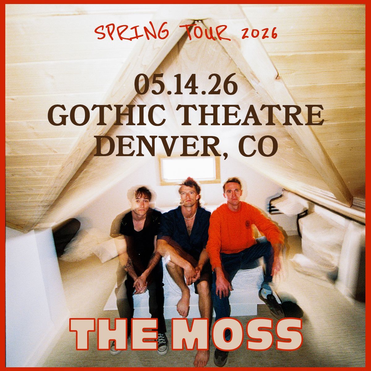 The Moss: Spring Tour 2026 at Club Dada