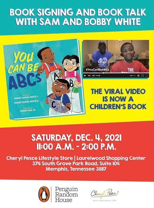 Book Signing And Book Talk With Sam And Bobby White 374 S Grove Park book-signing-and-book-talk-with-sam-and-bobby-white-374-s-grove-park