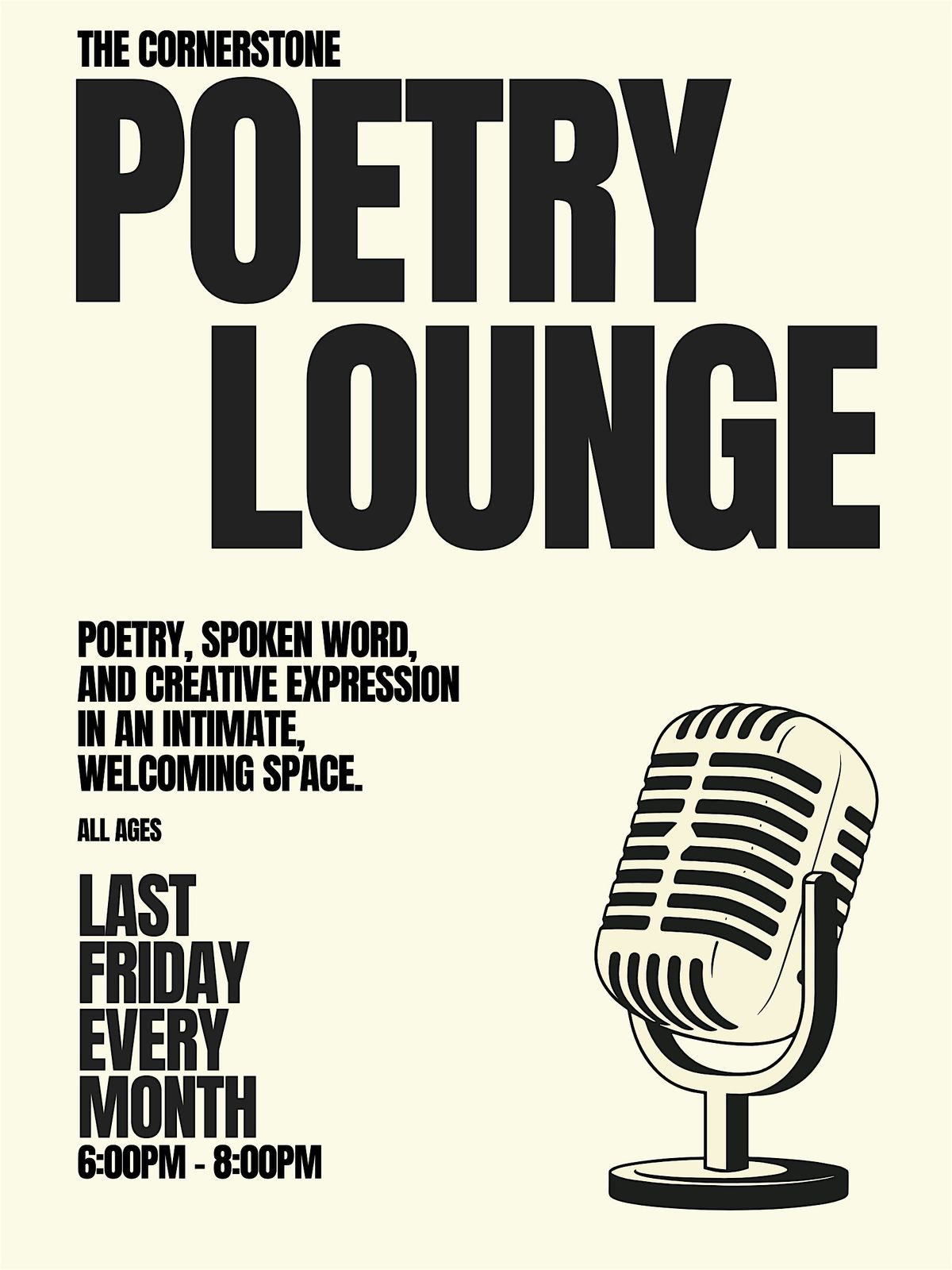 The Cornerstone Poetry Lounge