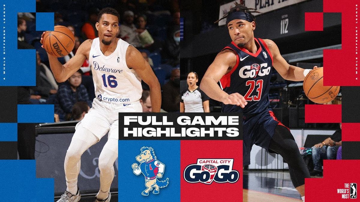 Capital City Go-Go vs. Santa Cruz Warriors