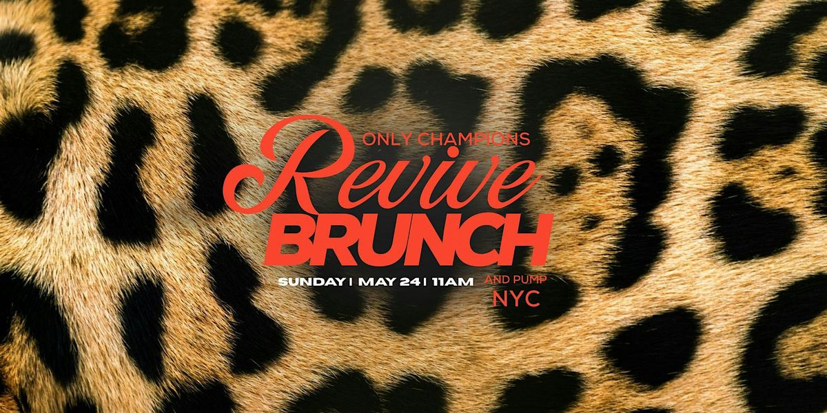 REVIVE BRUNCH & PUMP NYC 2026: Memorial Day Weekend Caribbean Rooftop Party