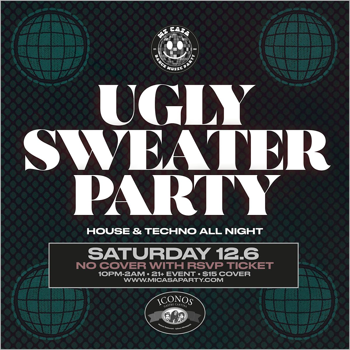 House & Techno Ugly Sweater Party (21+)