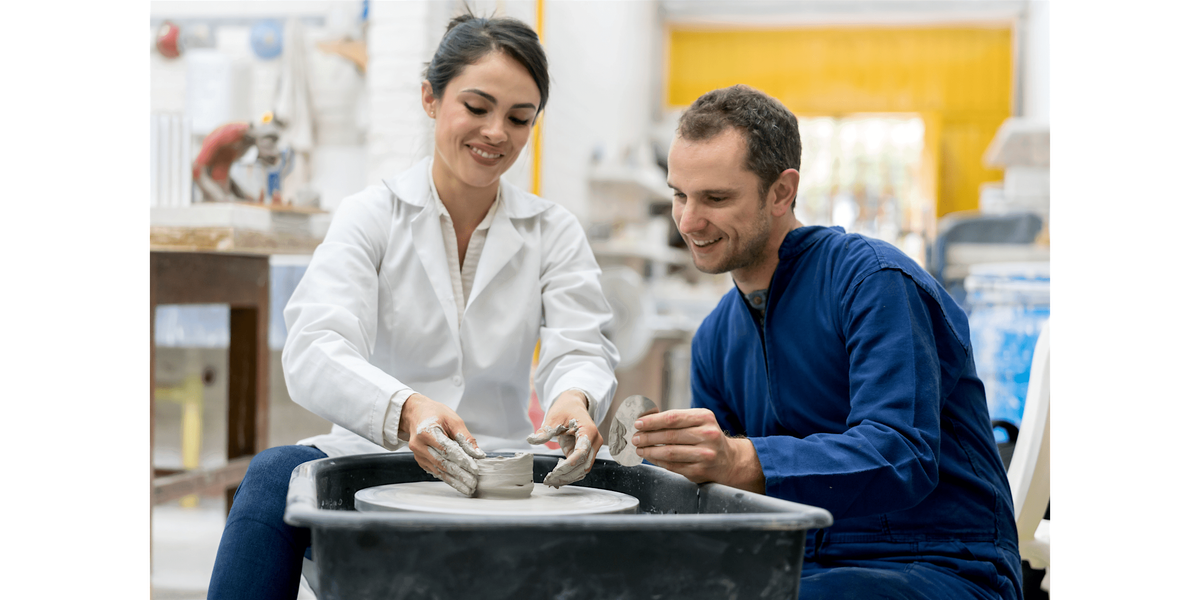 Date Night Pottery Experience Inspired by Ghost - Pottery Class in Houston | Classpop!\u2122