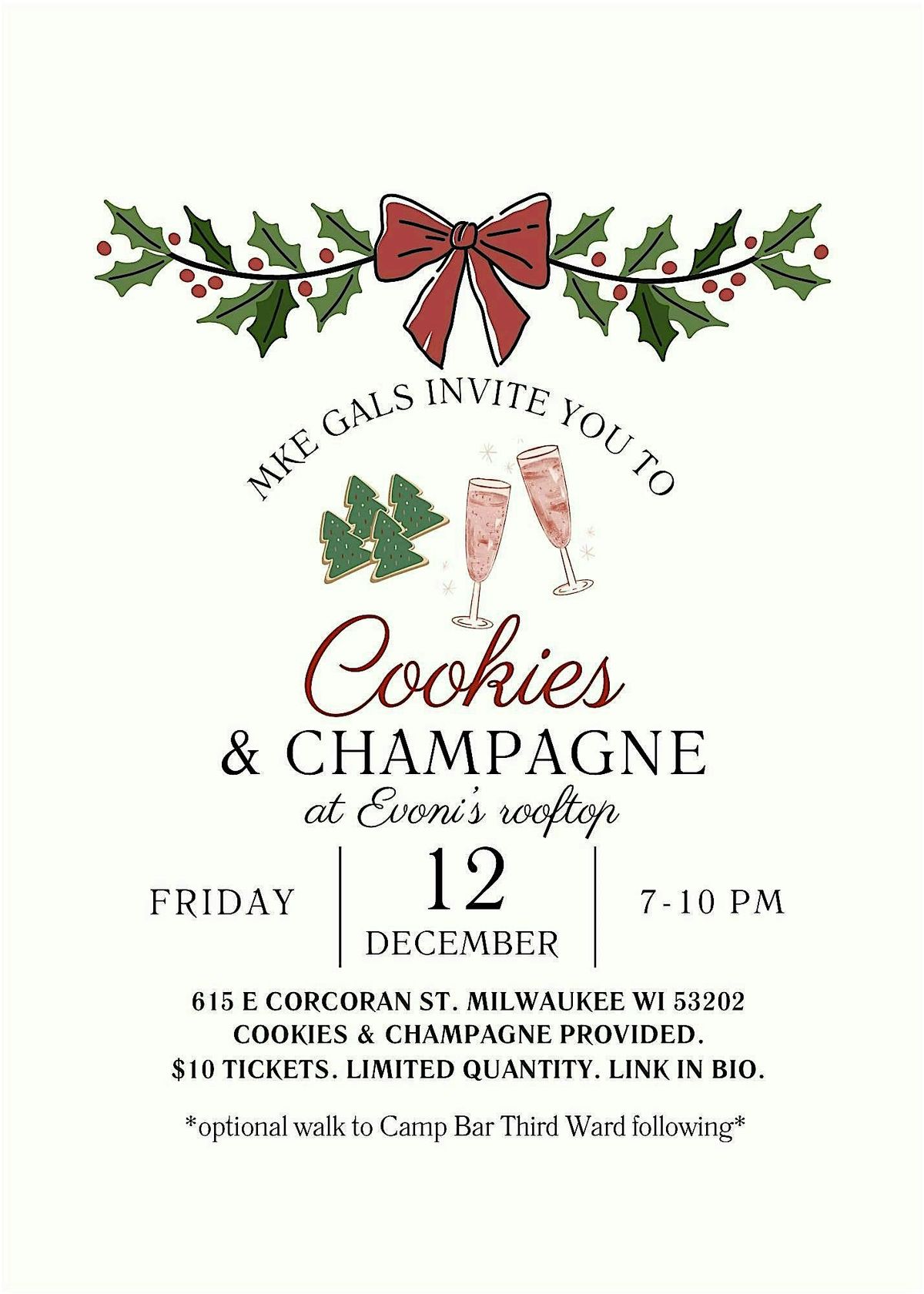 MKE GALS x Cookies & Champagne