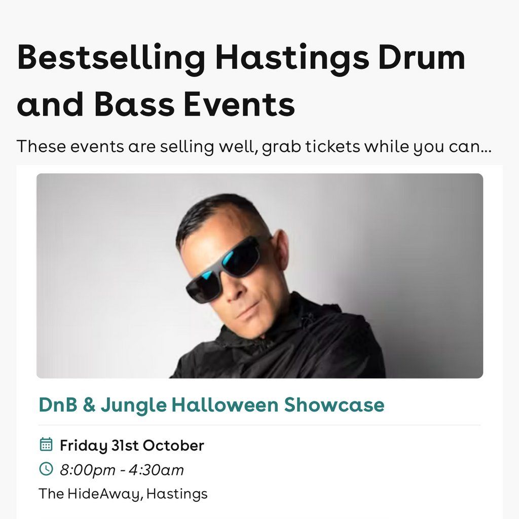 DnB & Jungle Halloween Showcase