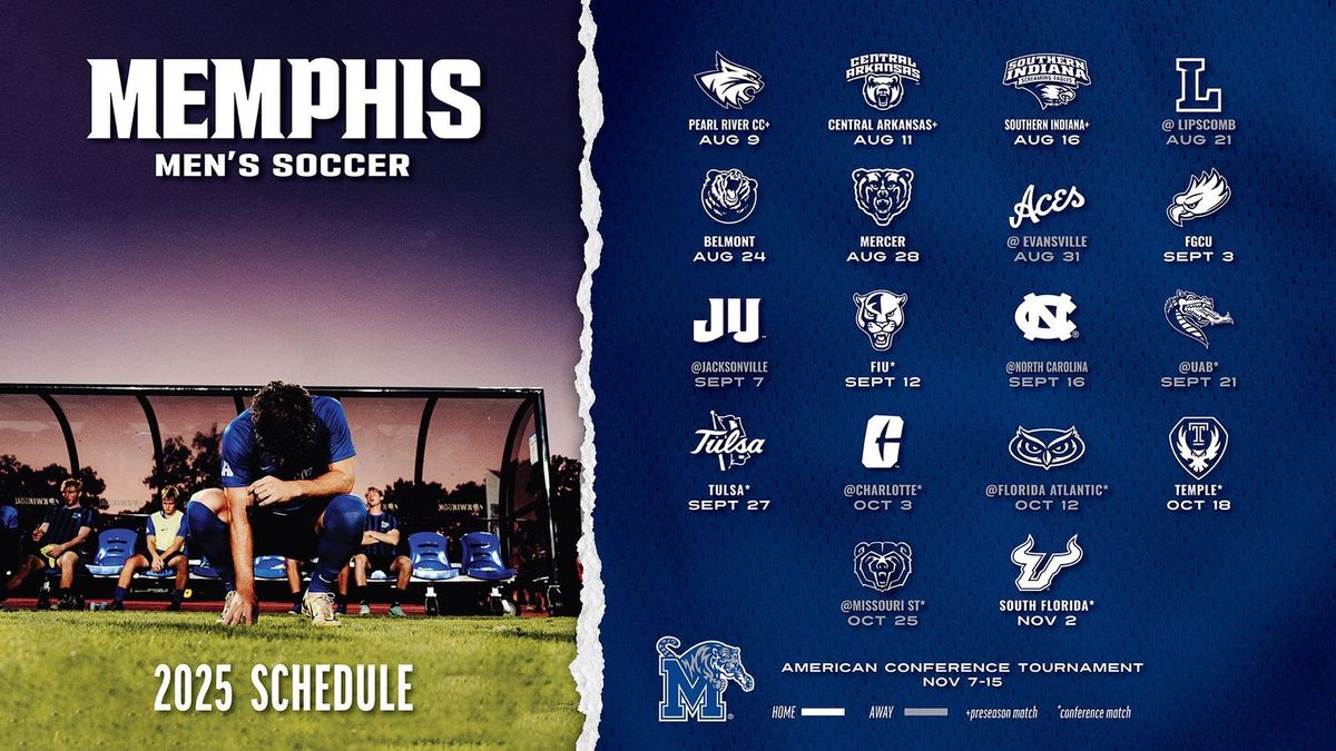 Memphis Tigers at UAB Blazers Mens Soccer