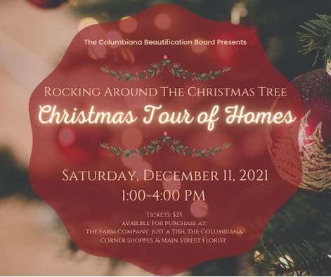 Columbiana Al Christmas 2022 Christmas Tour Of Homes | Columbiana, Alabama | December 11, 2021