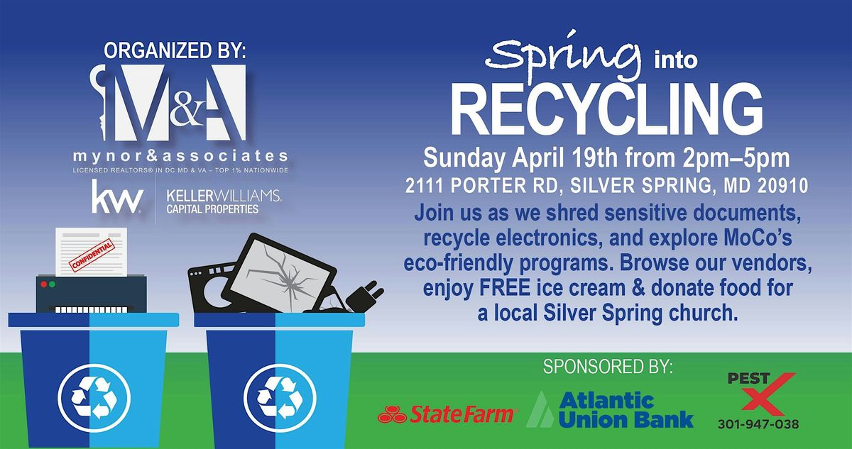 Spring Into Recycling at Rosemary Hills Elementary School Parking Lot ...
