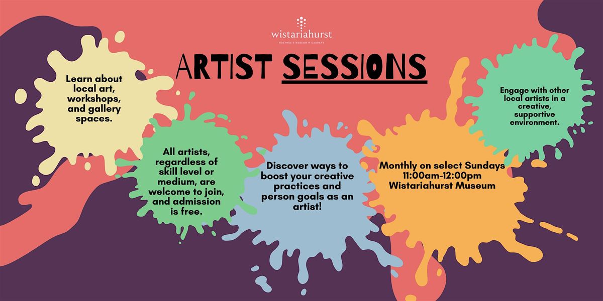 Sessions Artist Sessions: April 2026 at 238 Cabot St, Holyoke on 26th April, 2026