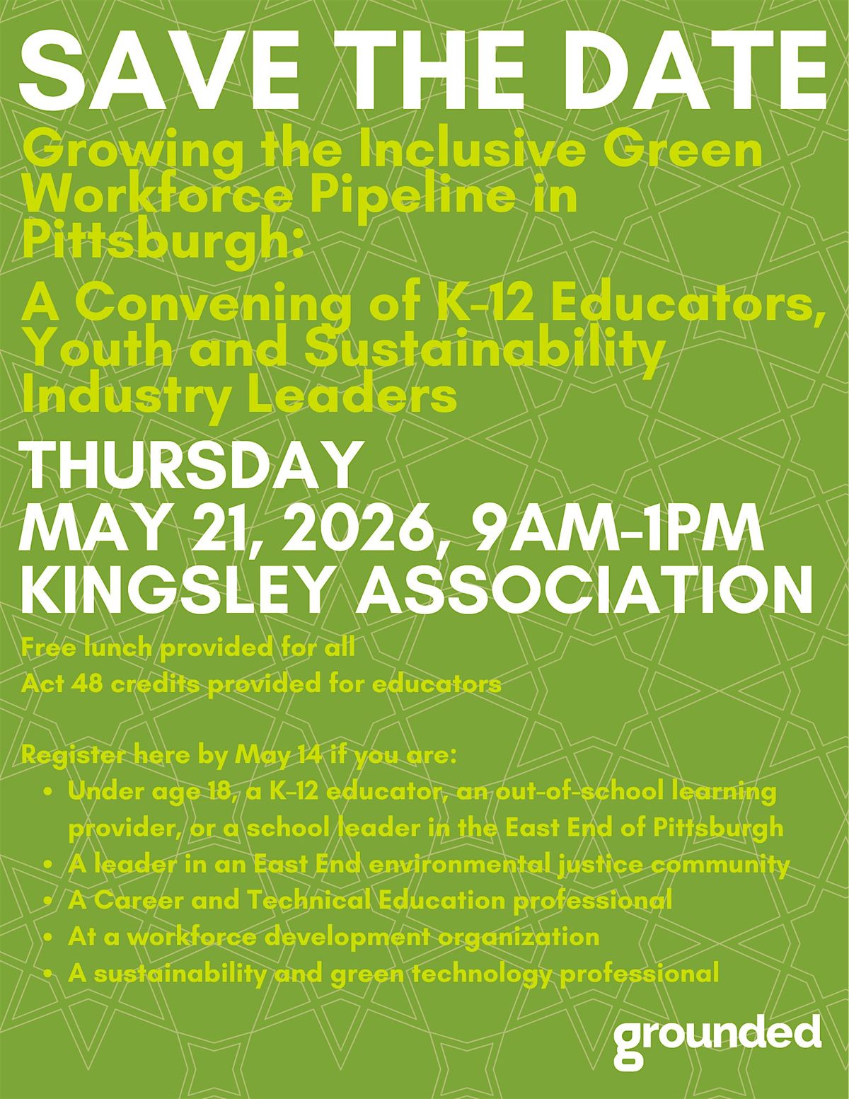 Growing the Inclusive Green Workforce Pipeline in Pittsburgh