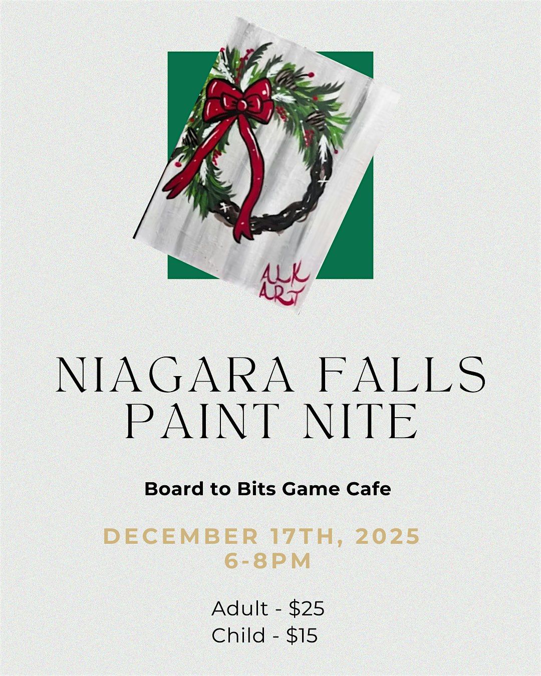 Niagara Falls Paint Nite