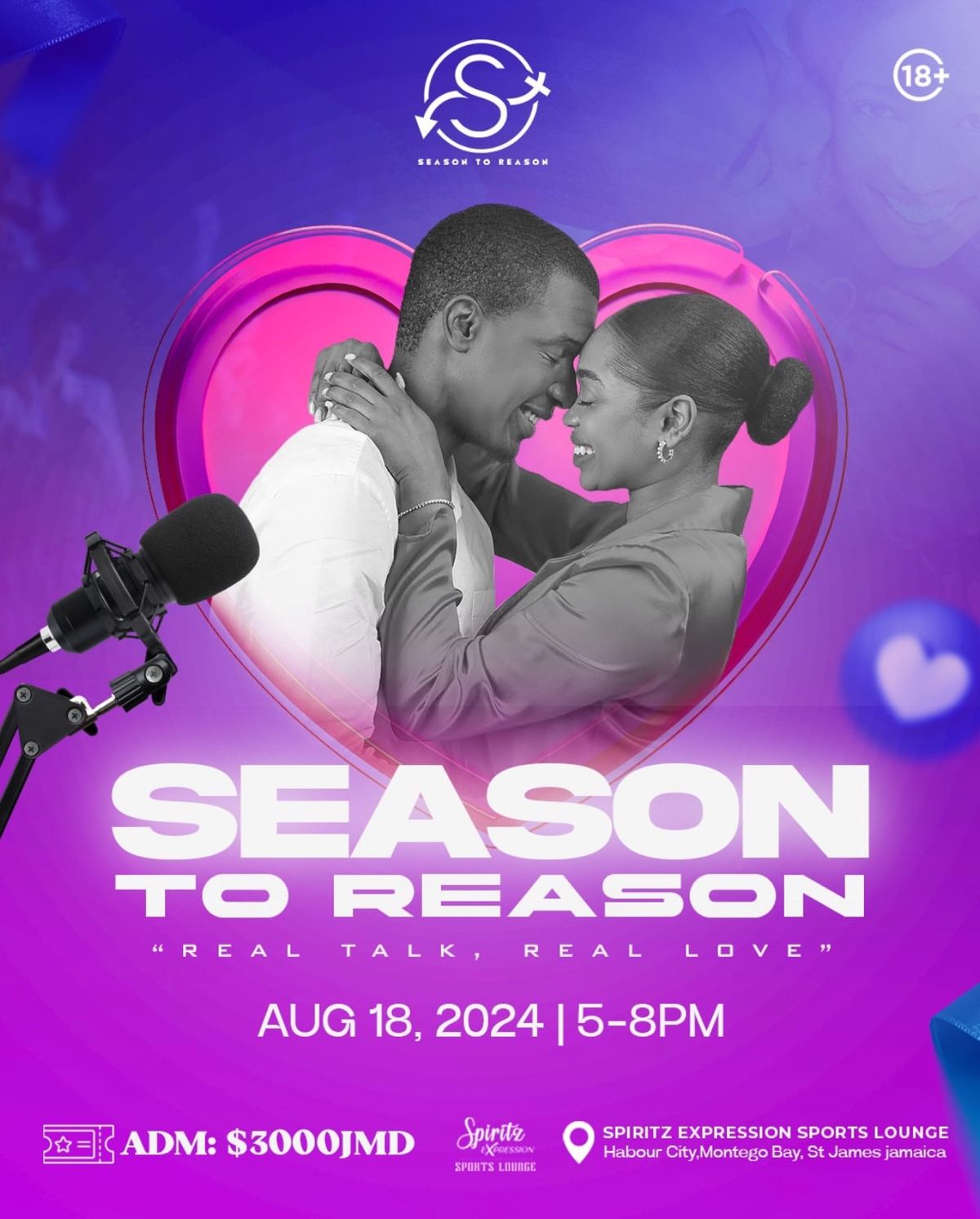 Season2Reason Montego Bay August 18, 2024