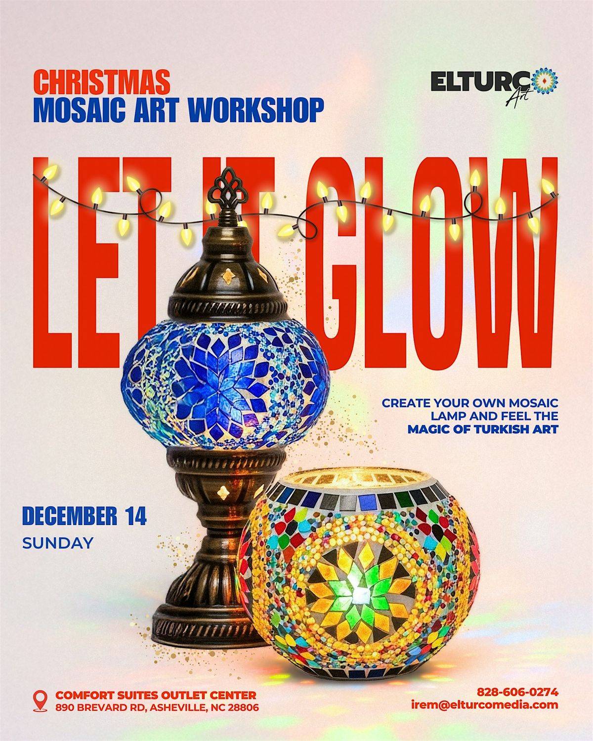 Christmas Mosaic Art Workshop