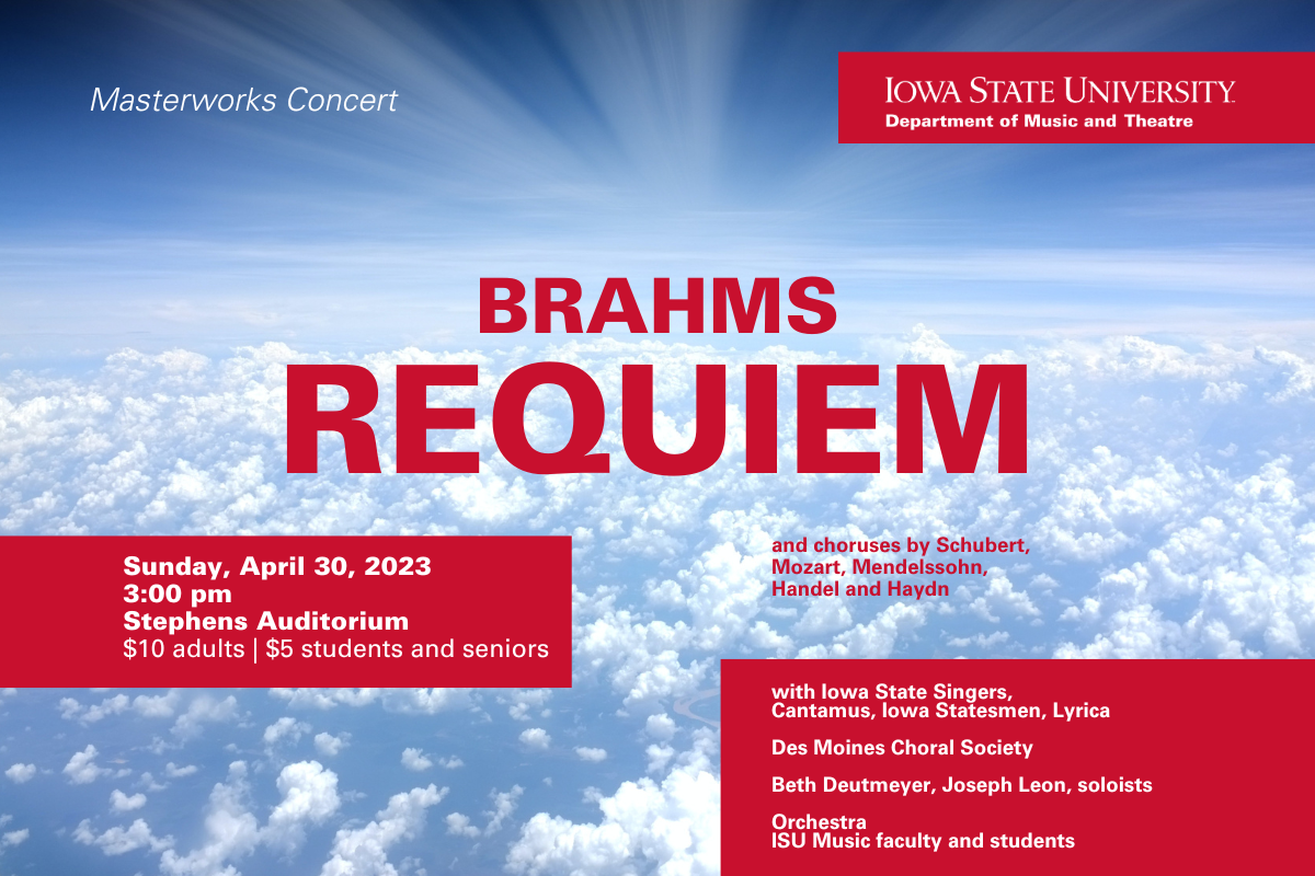 Masterworks Concert: Iowa State Singers And Iowa Statesmen