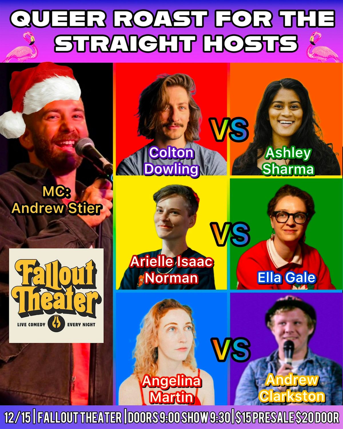 Queer Roast for the Straight Hosts