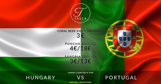 Euro 21 Hungary Vs Portugal Tasca Portuguesa Tallinn Ha June 15 21