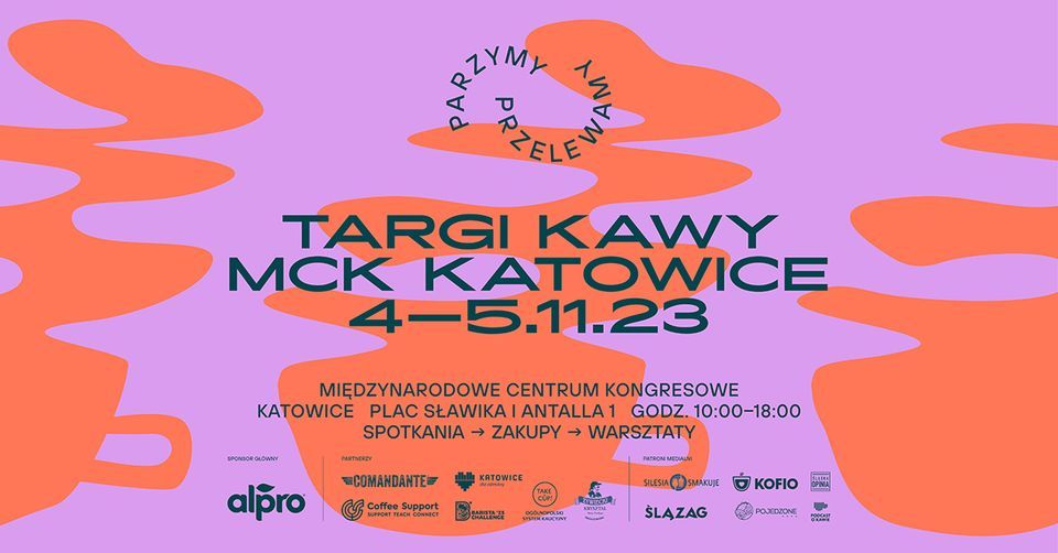 6 edycja targ\u00f3w kawy PARZYMY PRZELEWAMY, 4-5.11, MCK Katowice
