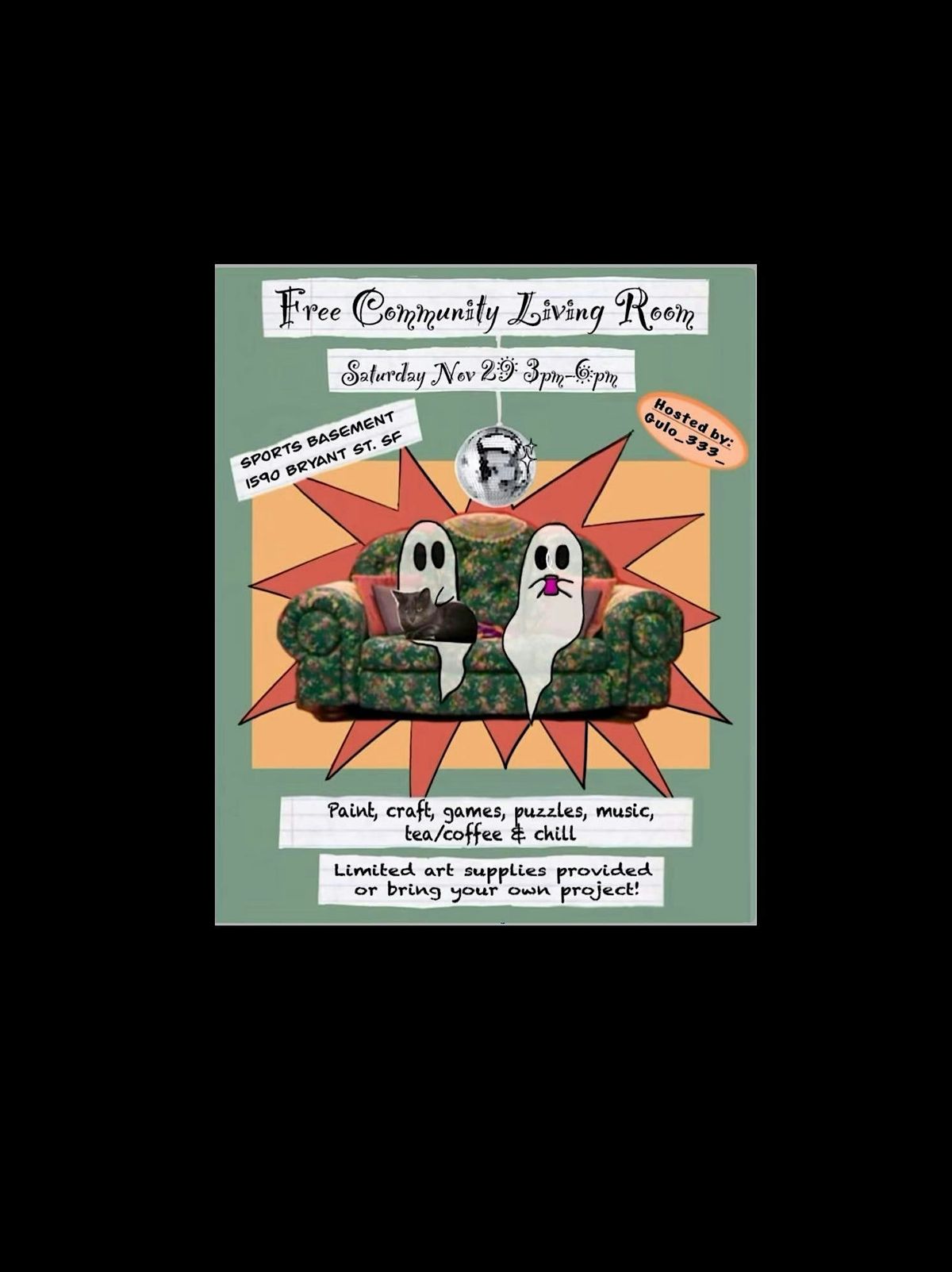 Community Living Room SF (FREE)