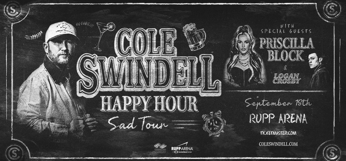 Parking Cole Swindell with Priscilla Block with Logan Crosby