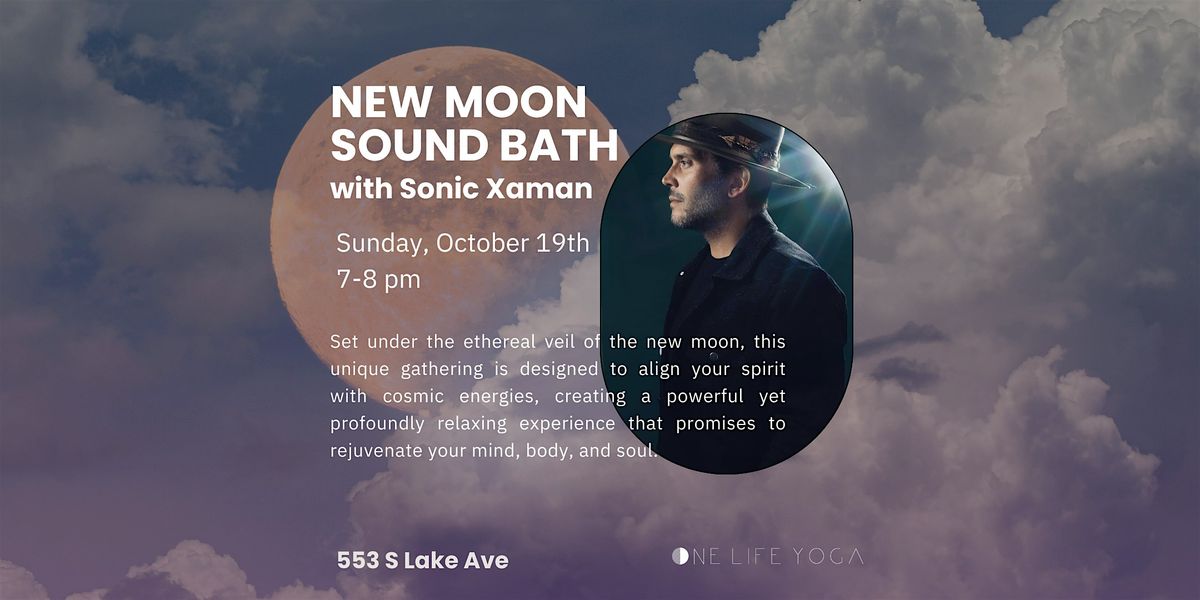 Full Moon Sound Bath with Sonic Xaman